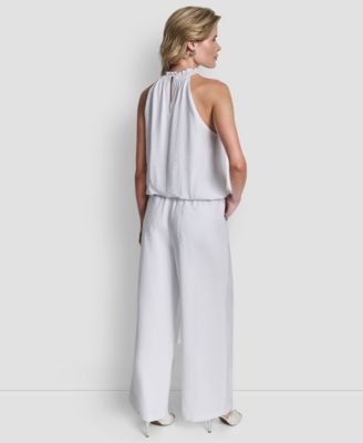 Women's Sleeveless Halter-Neck Top