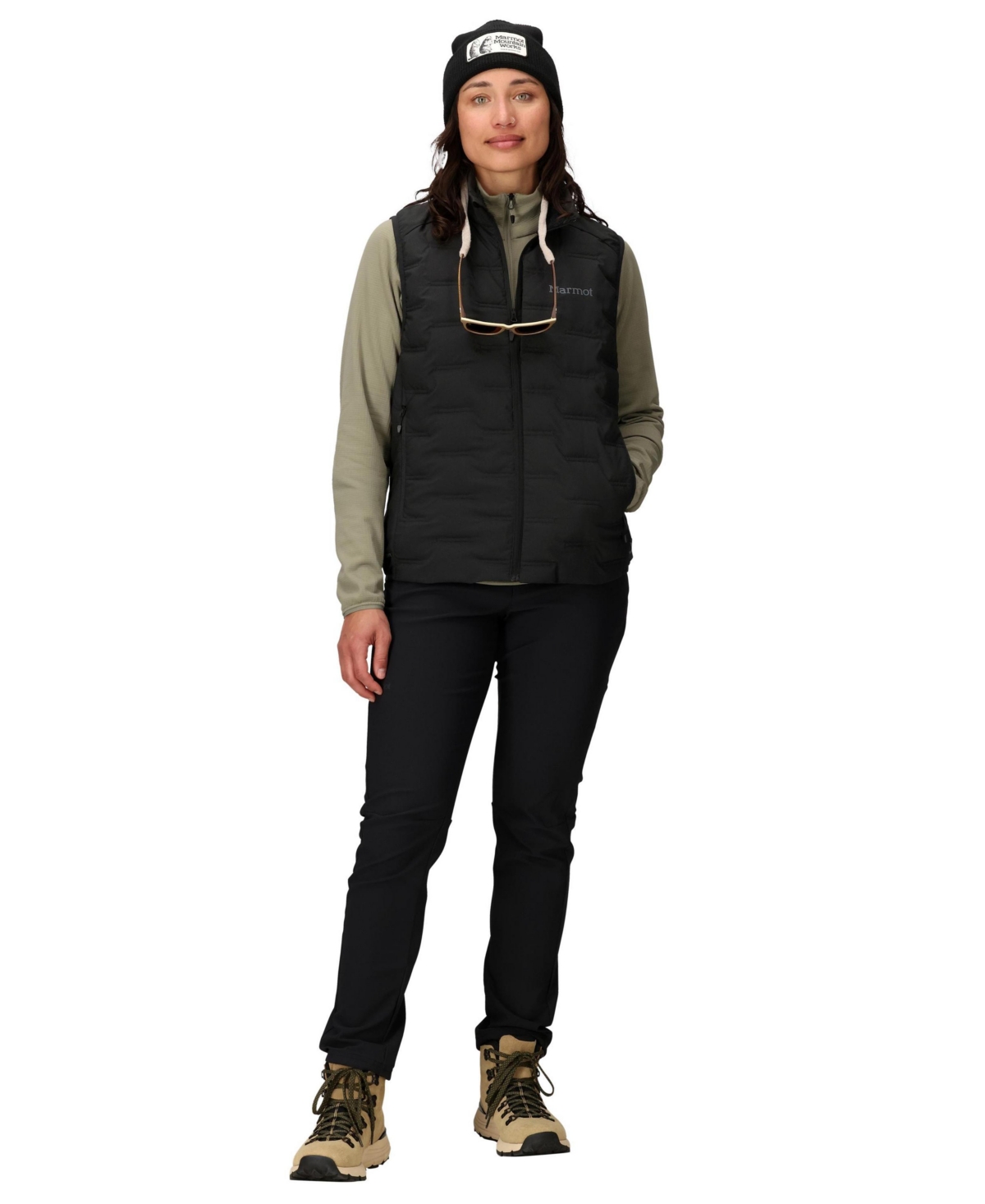 Marmot Women's Warmcube Active Sleeveless Vest In Black