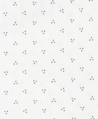 Boys' 8-20 Long Sleeve Triangle Dot Geometric Print Shirt