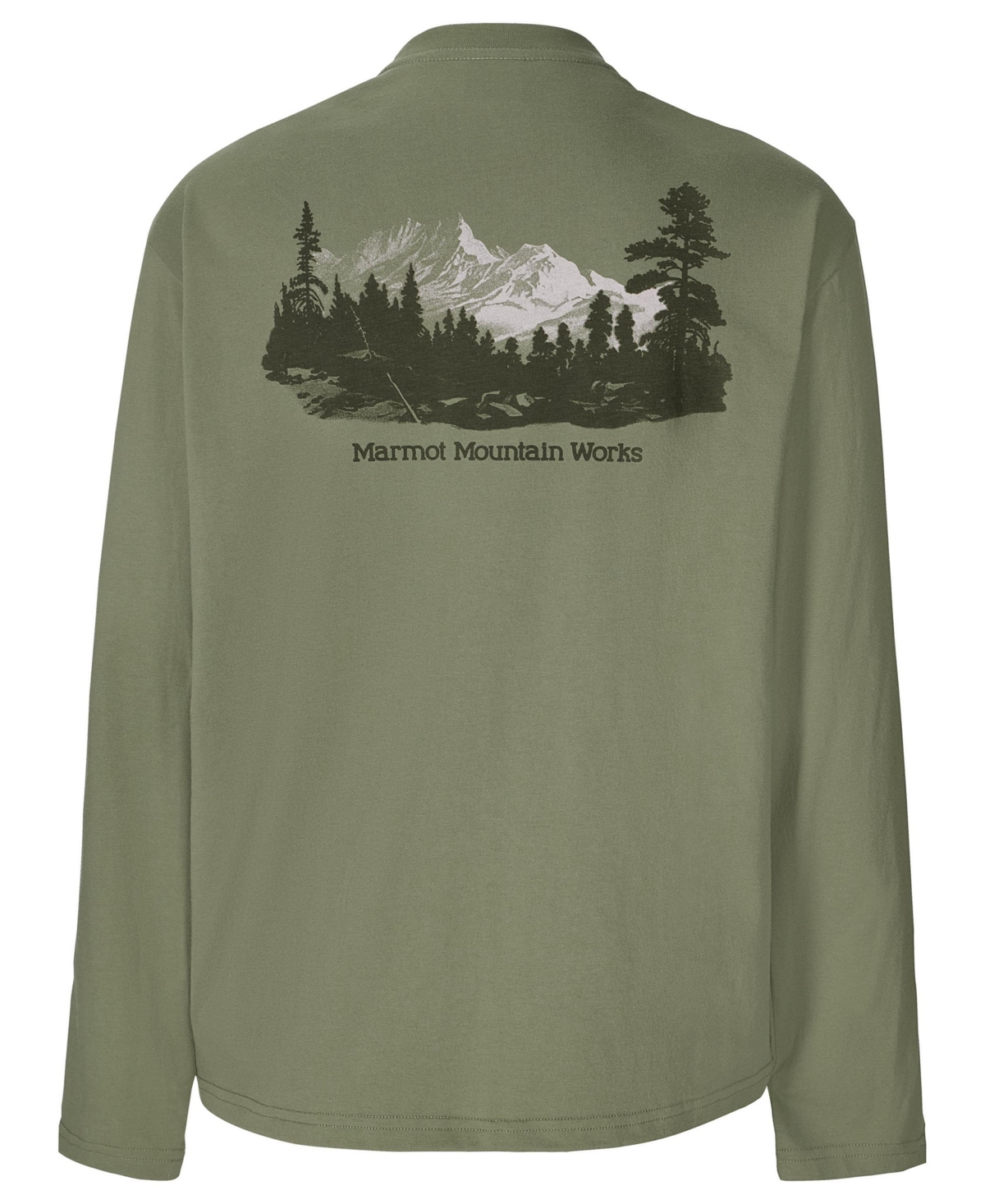 Marmot Women's Crewneck Long Sleeve T-shirt In Green