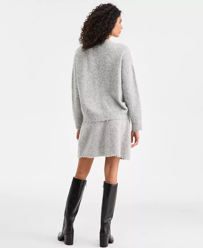 Women's Embellished Brushed Pullover Sweater - thumbnail 7