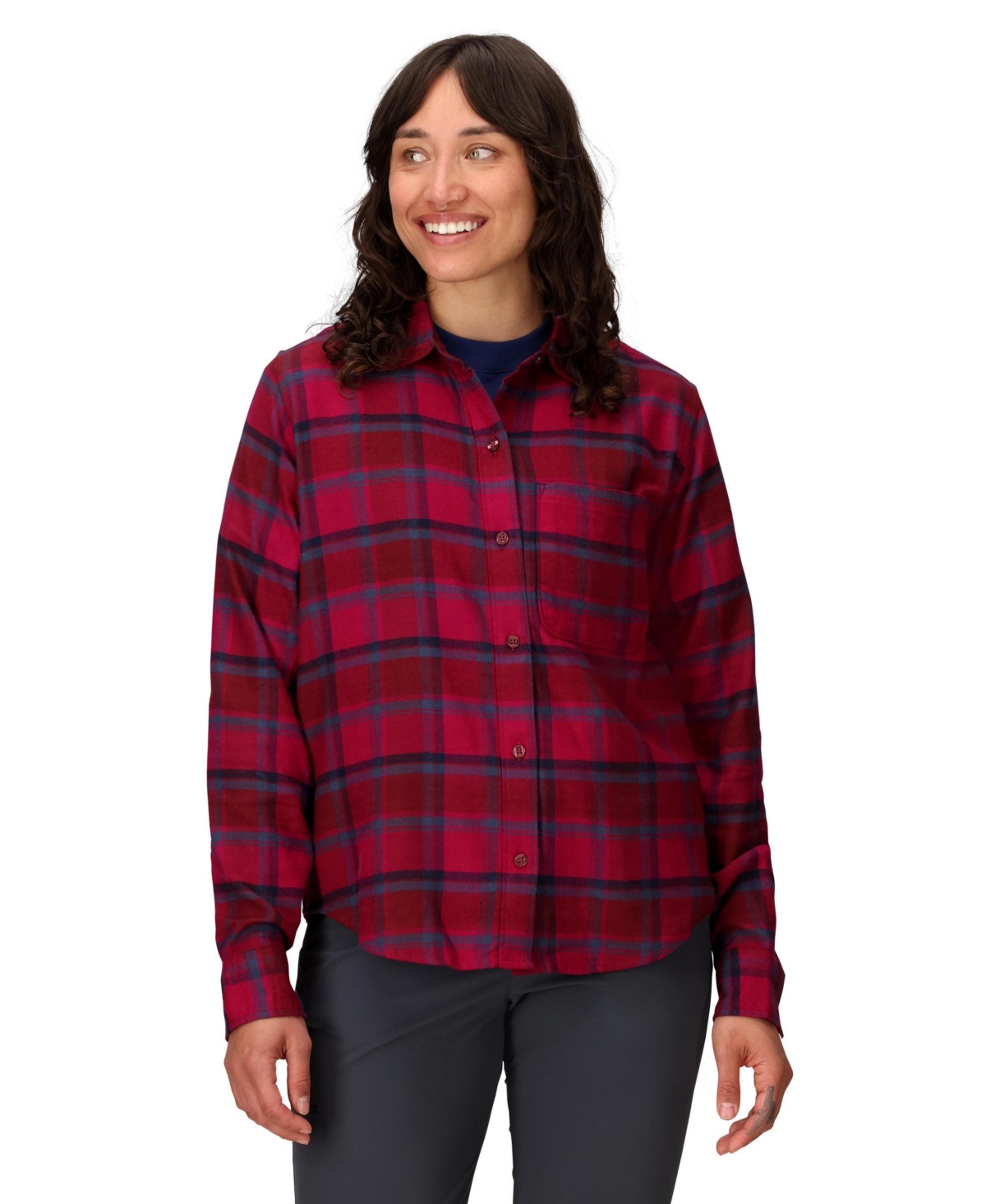 Marmot Women's Rush Creek Long Sleeve Shirt In Multi