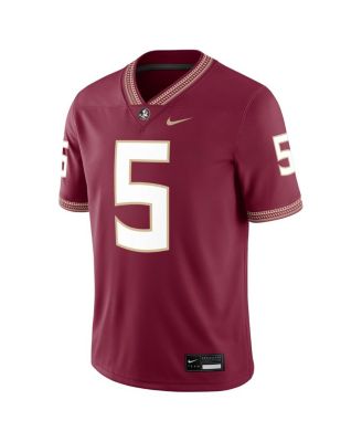 Men's Jared Verse Garnet Florida State Seminoles Player Game Jersey