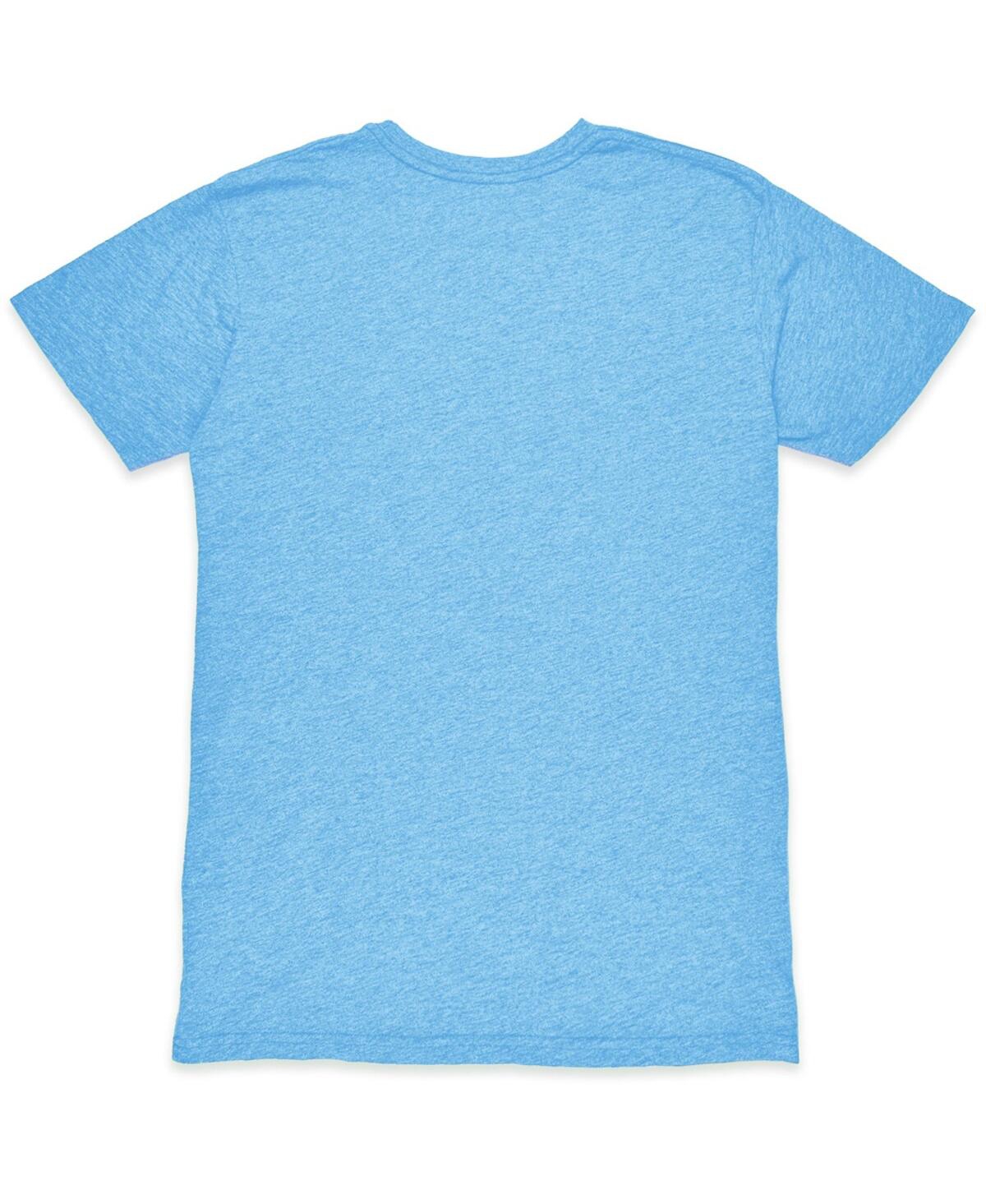 1863fc Men's Light Blue West Ham United Mono Crest Twisted Tri-blend Slub T-shirt In Blue