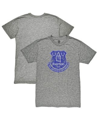 Men's Heather Gray Everton Color Badge Vintage Tri-Blend T-Shirt