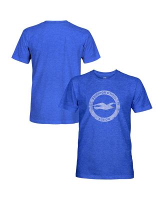 Men's Blue Brighton and Hove Albion Color Badge Vintage Tri-Blend T-Shirt