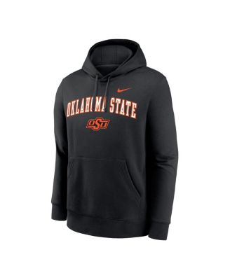Men's Black Oklahoma State Cowboys Club Pullover Hoodie