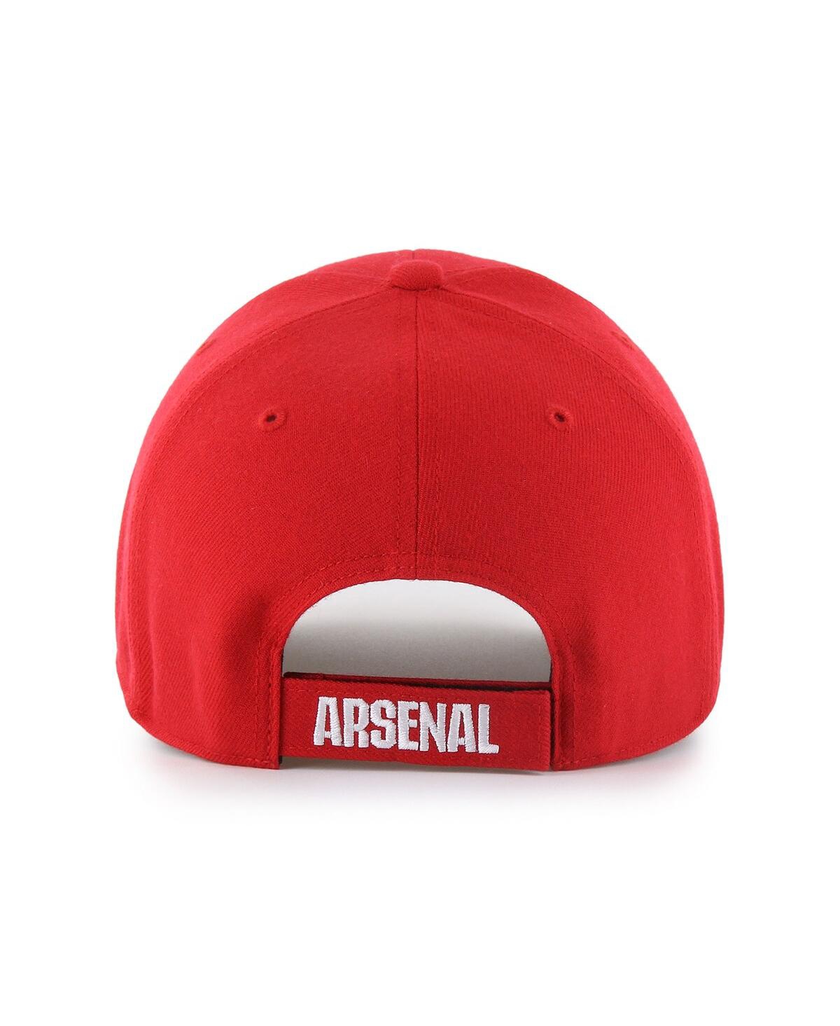 47 Brand Men's Red Arsenal Mvp Adjustable Hat In Red