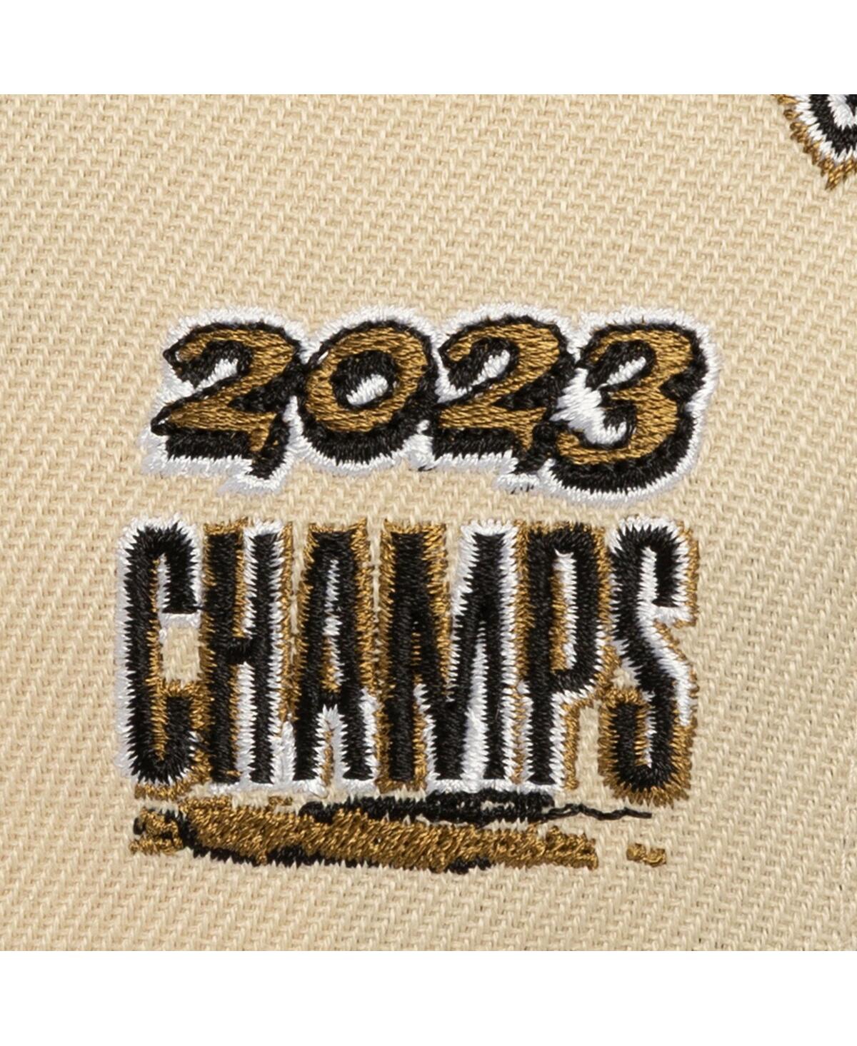 Mitchell & Ness Men'sâ Cream Vegas Golden Knights Soul Legacy Defined Two-tone Pro Crown Adjustable Hat In Neutral