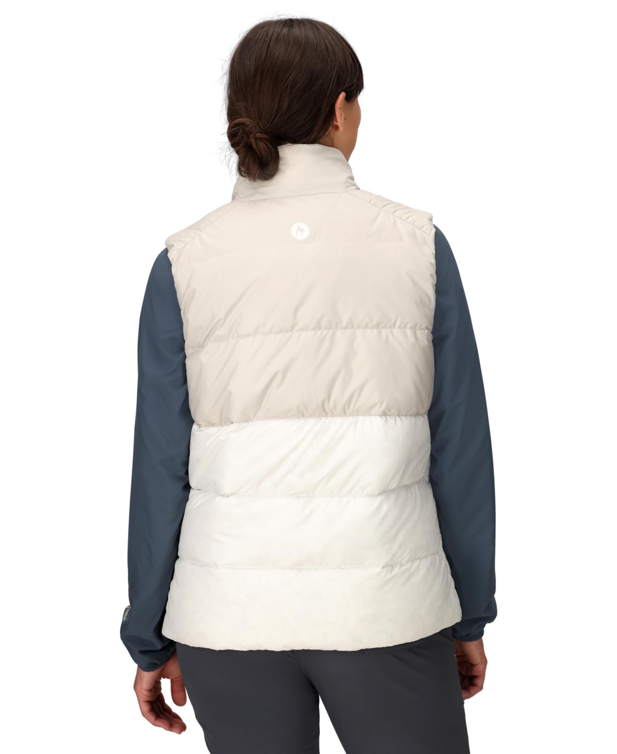 Marmot Women's Guides Down Puffer Sleeveless Vest In Brown