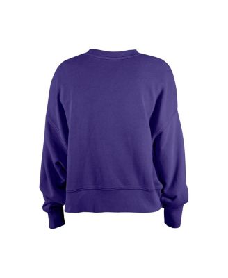 Girls Purple Minnesota Vikings Flip Sequin Sweatshirt