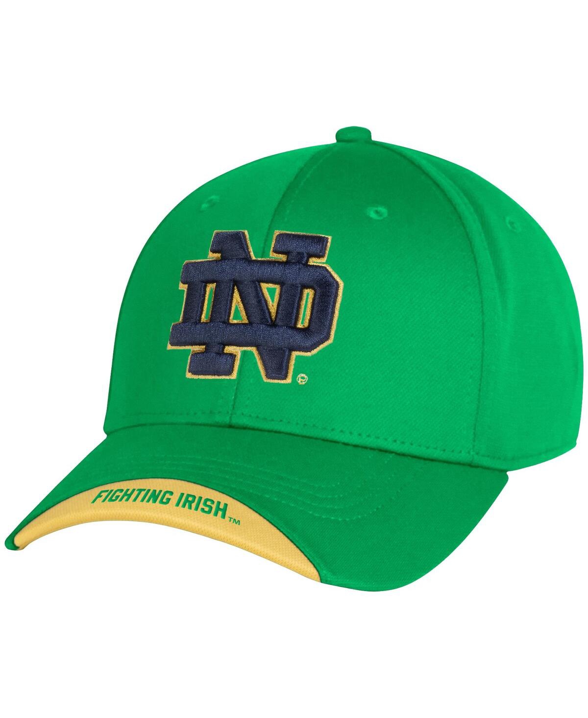 Under Armour Men's Green Notre Dame Fighting Irish Sideline Blitzing Accent Flex Hat In Green