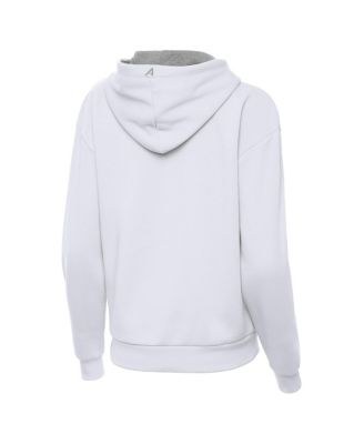 Women's White Green Bay Packers Victory Pullover Hoodie