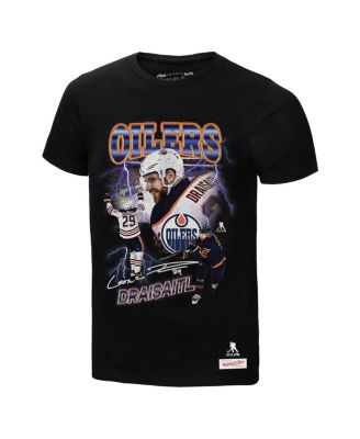 Men's Leon Draisaitl Black Edmonton Oilers 2.0 Player Graphic T-Shirt