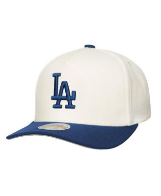Mitchell & Ness - Men's&nbsp;Cream Los Angeles Dodgers Stretch-Snapback Hat