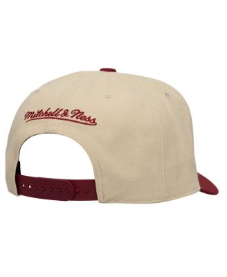 Men's Cream/Burgundy Colorado Rapids Upside Down Pro Pinch Snapback Hat