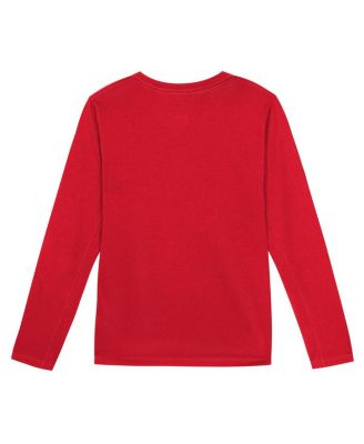 Toddler Red Kansas City Chiefs Primetime Legend Icon&nbsp;Long Sleeve Performance T-Shirt