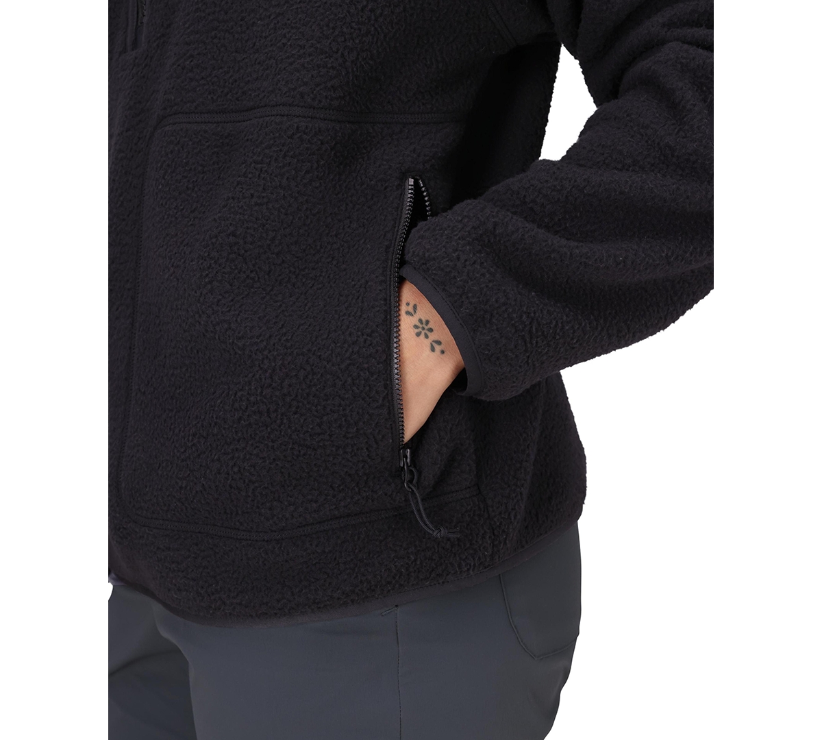 Marmot Women's Wonderer Long Sleeve Pull On Top In Black