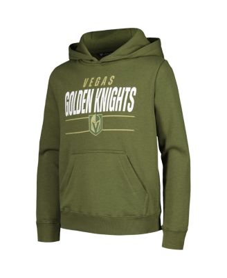 Big Boys and Girls Olive Vegas Golden Knights Podium Fleece Pullover Hoodie