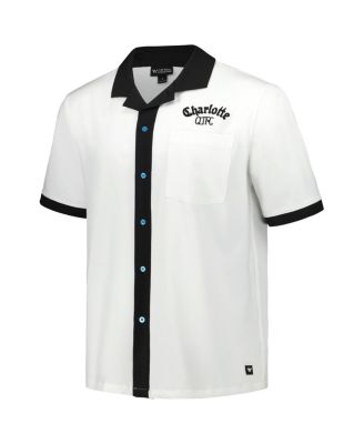 Men's White Charlotte FC Bowler Button-Up Shirt