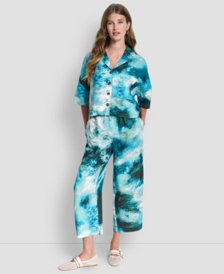 Women's Short Sleeve Printed Top