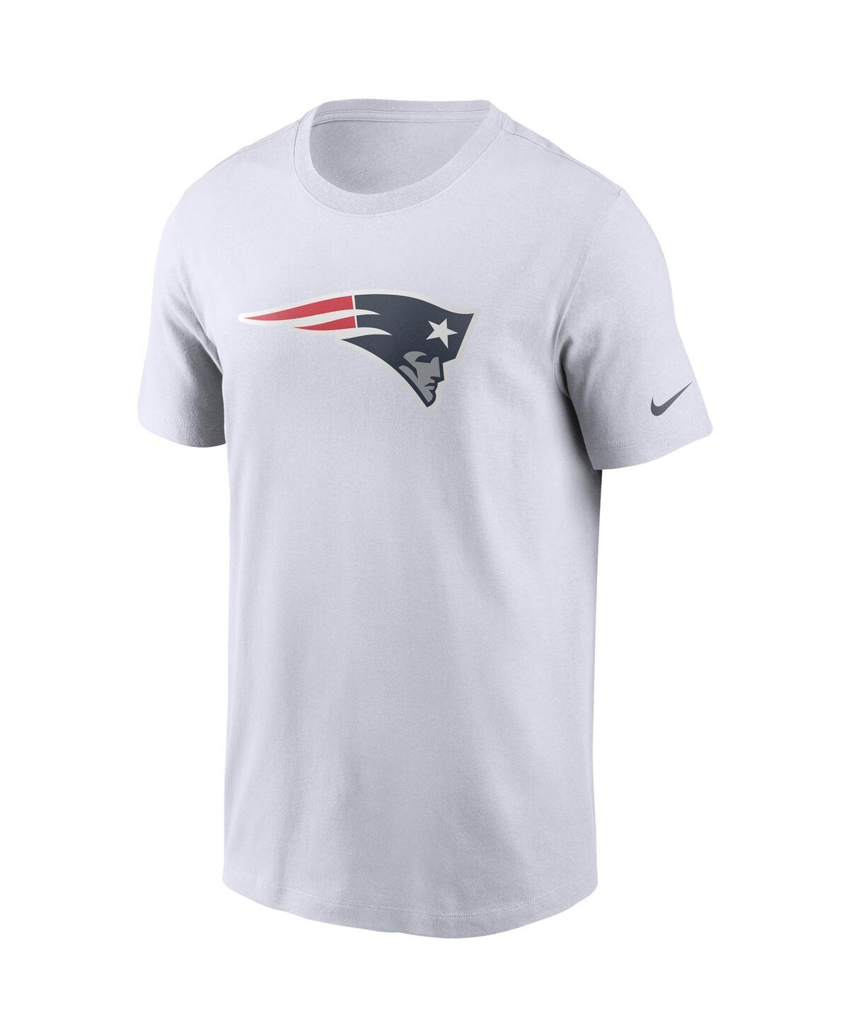 Nike Men's White New England Patriots Primary Logo T-Shirt