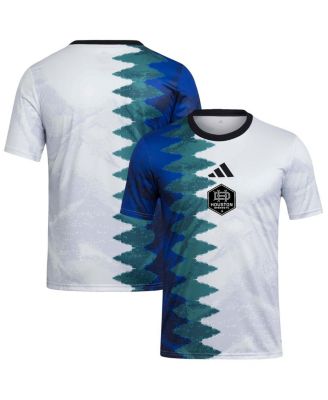 adidas - Men's White Houston Dynamo FC 2025 Gaming AEROREADY Pre-Match Jersey