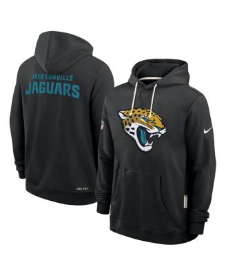 Men's Black Jacksonville Jaguars Sideline Standard Issue Initial Home Dri-FIT Hoodie