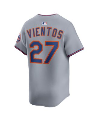 Men's Dri-FIT Mark Vientos Gray New York Mets All-Star Limited Jersey