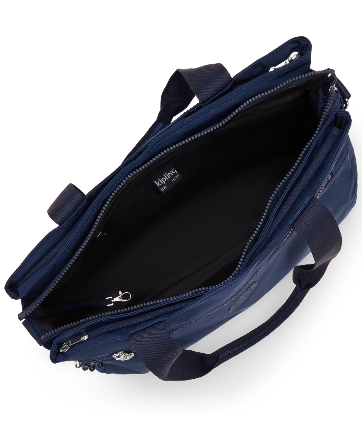 Kipling Elysia Work Shoulder Bag In Blue