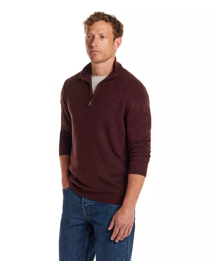 Men's Textured Quarter-Zip Sweater - thumbnail 2