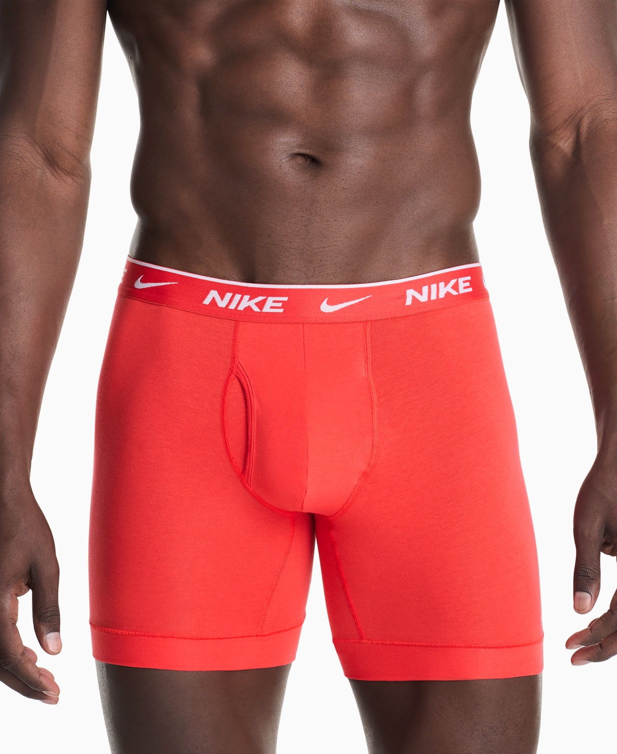 Nike Men's 3-pack Dri-fit Essential Cotton Stretch Boxer Briefs In Multi