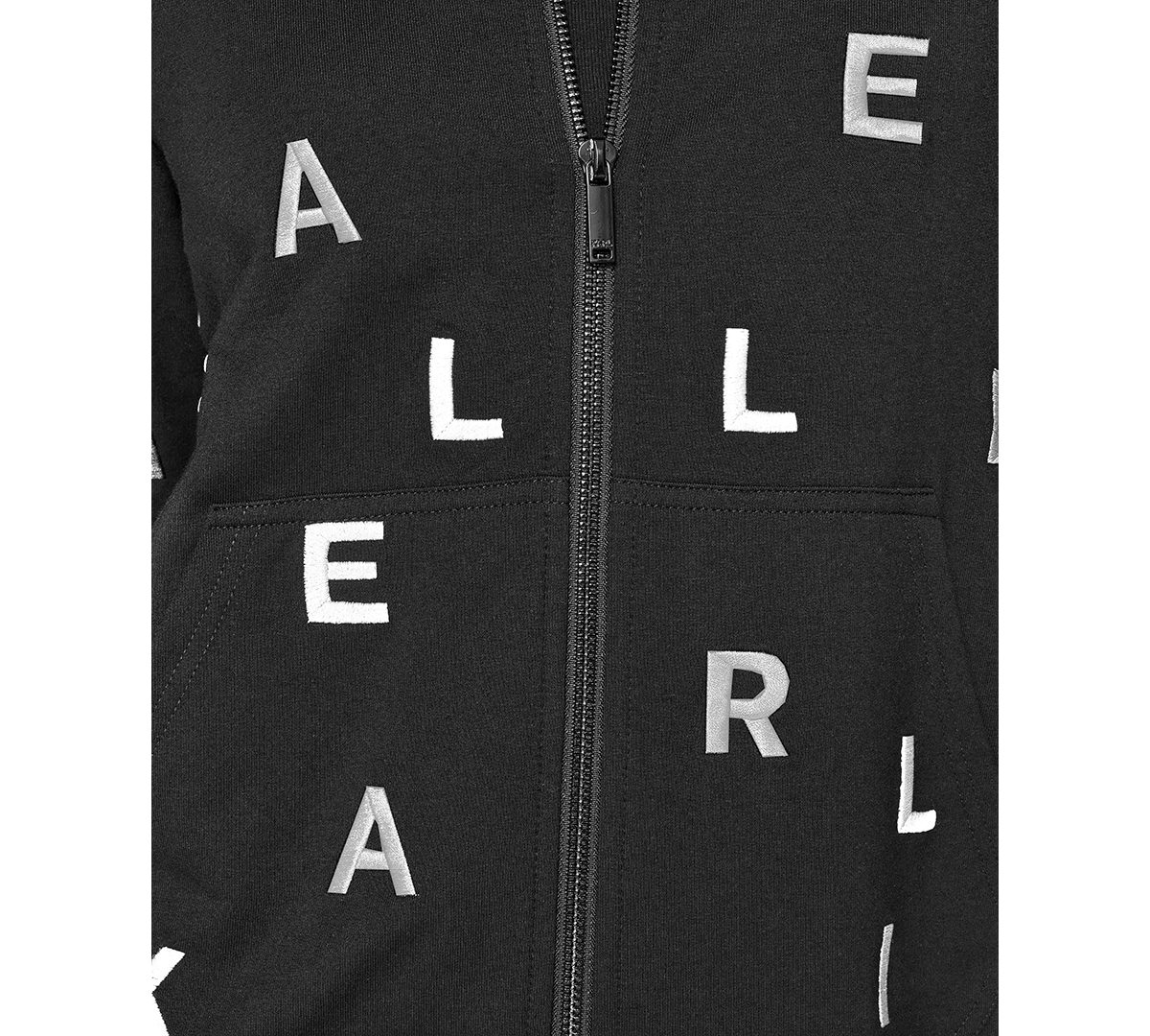Karl Lagerfeld Paris Women's Logo Detail Long Sleeve Jacket