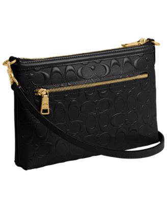 Legacy Small Signature Patent Leather Crossbody Bag