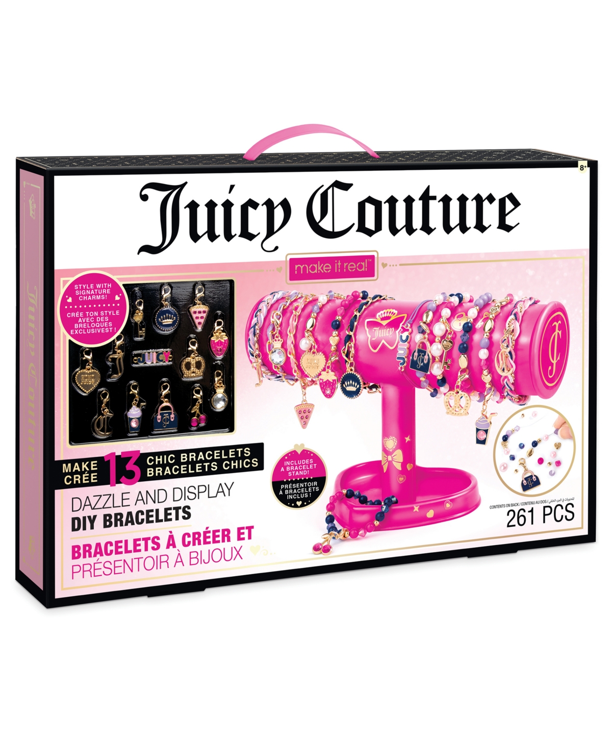 Make It Real Juicy Couture Dazzle And Display Do It Yourself Bracelets In Multi