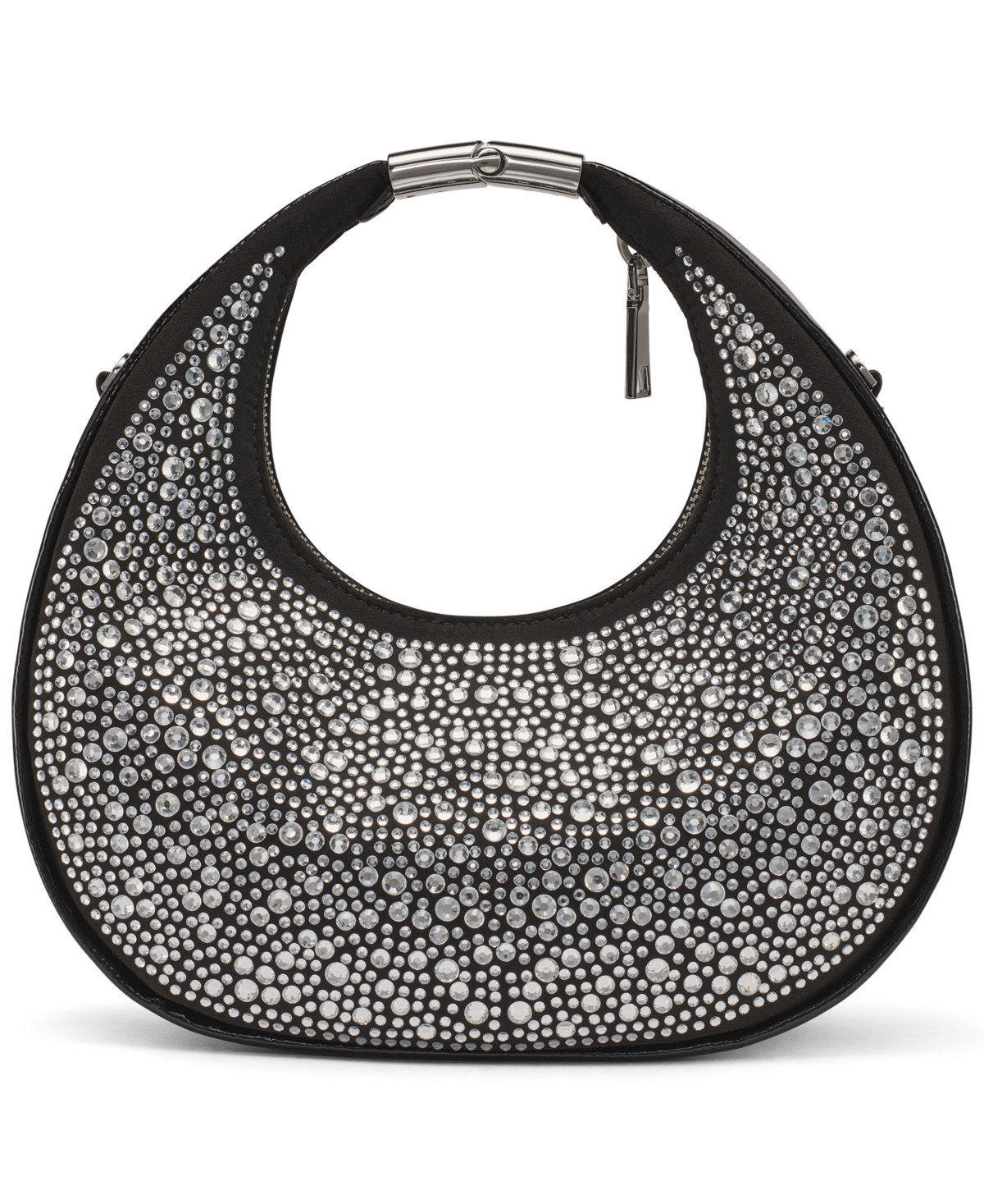 Dkny Margot Crescent Top Zip Small Crossbody Bag In Animal Print