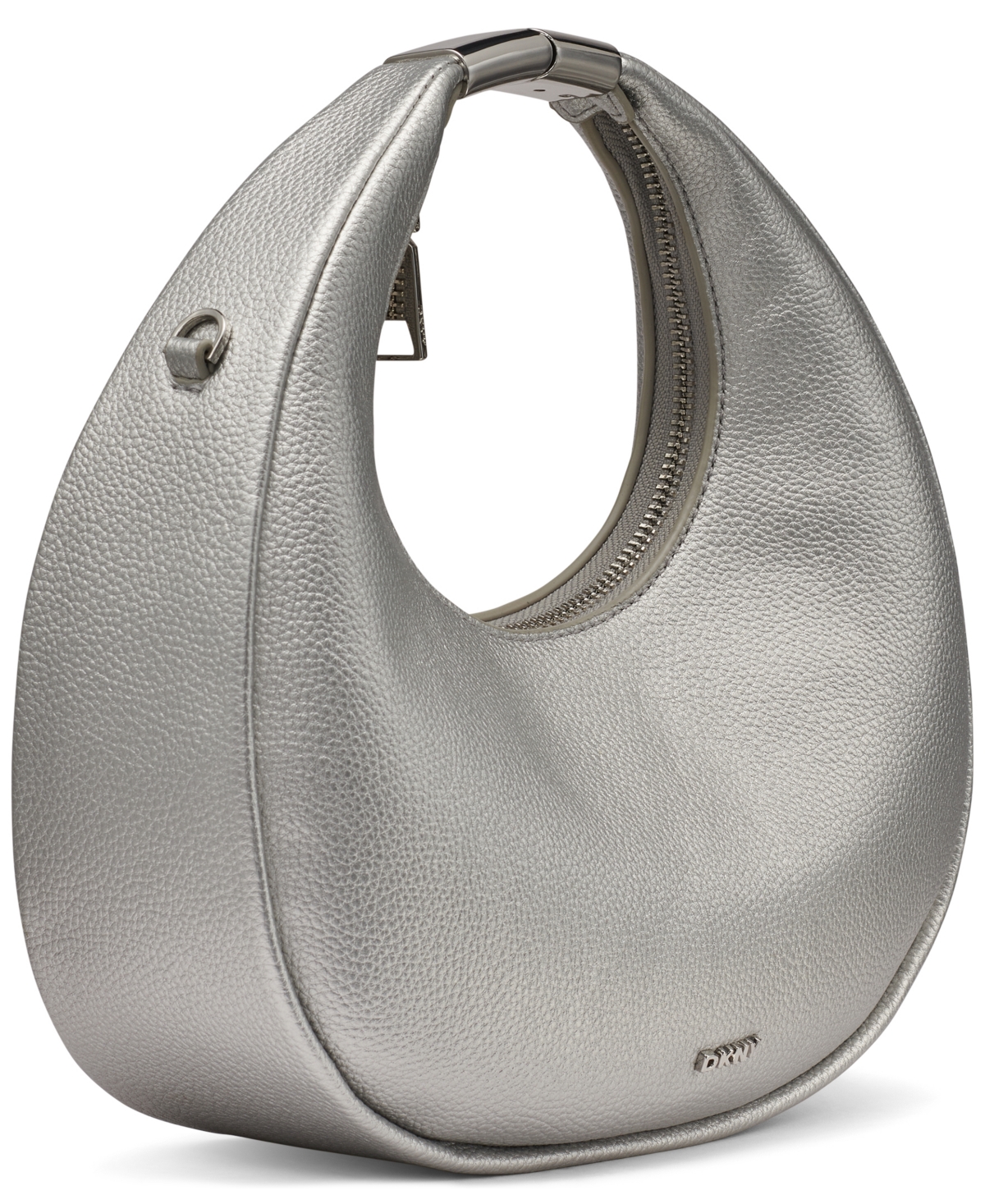 Dkny Margot Crescent Small Crossbody Bag In Gray