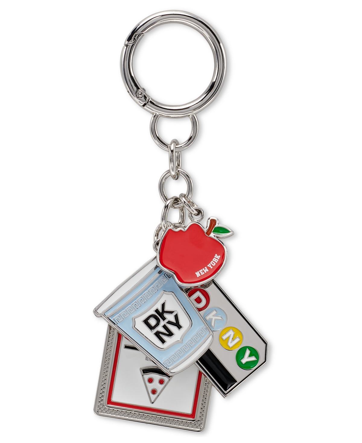 Dkny Boxed Charms And Handbag-shaped Wallet In Multi