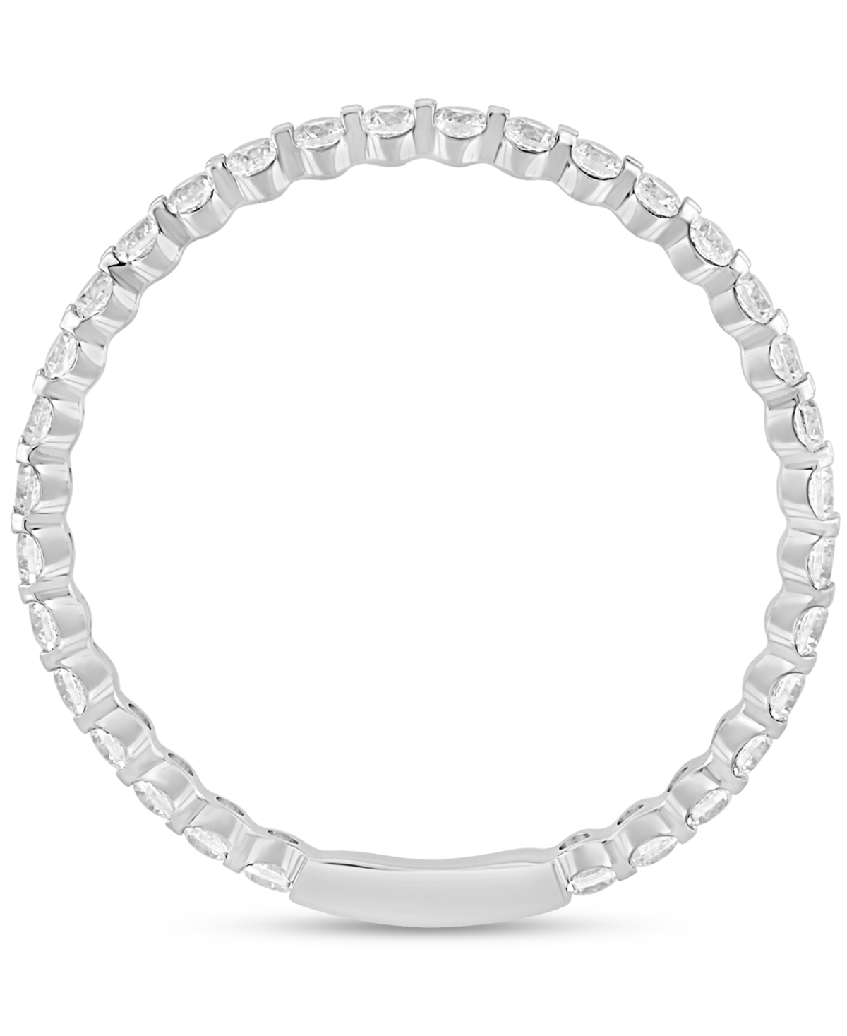 Macy's Diamond Band Ring (1/2 ct. t.w.) in 14K White Gold