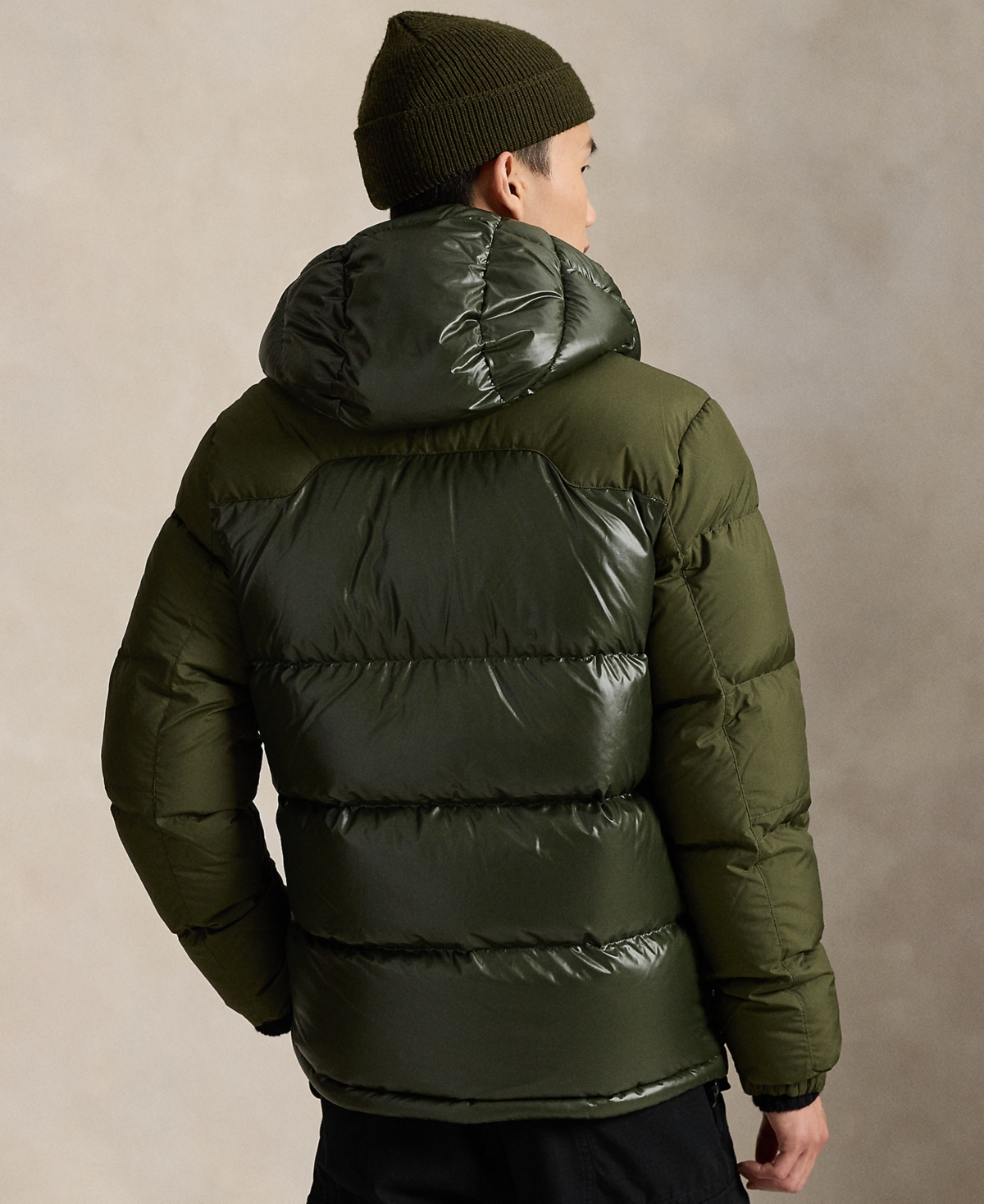 Polo Ralph Lauren Men's Assorted Gorham Two-tone Mock Neck Jacket In Green