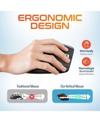 G20 Wireless Ergonomic Keyboard & Optical Vertical Mouse Set (DKMKITERG20-WB)