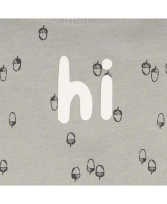 Baby Boys 2-Piece Top & Joggers, White, 18 Months