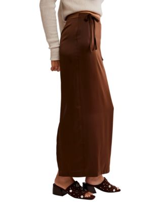 Women's Rosetto Column Midi Skirt