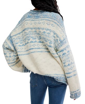Women's Dani Pattern Oversized Sweater