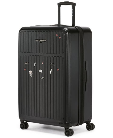 Чемодан KARL LAGERFELD PARIS Sentimental Voyage 30" Upright Luggage, цвет: Чёрный