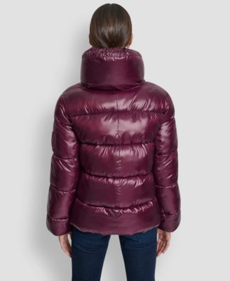 Women's Long-Sleeve Quilted Puffer Jacket