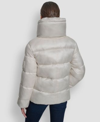 Women's Long Sleeve Quilted Puffer Jacket
