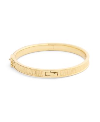 Gold Plated Buckle Bangle Bracelets