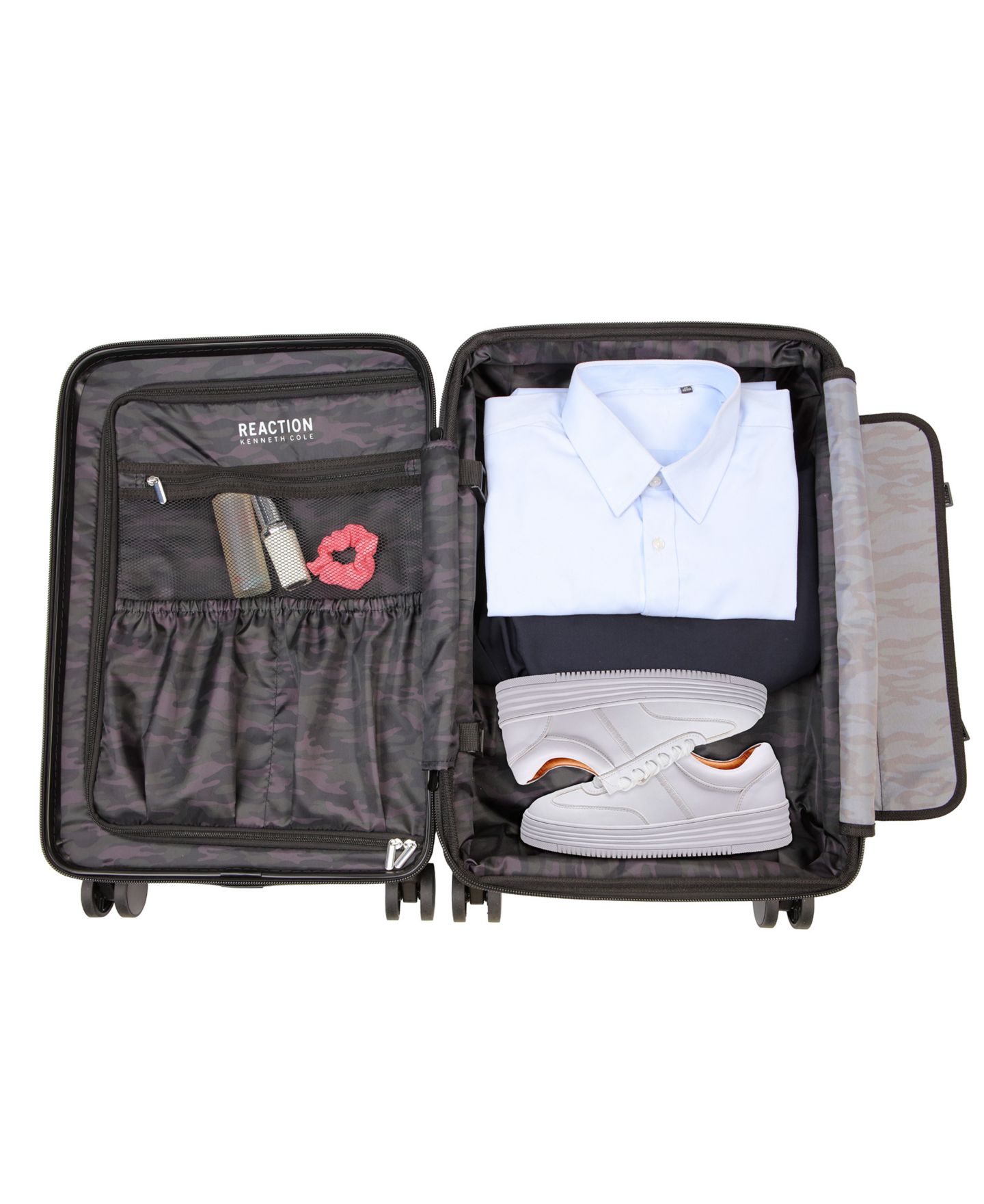 Чемодан Kenneth Cole Reaction Midtown 20" Hardside Expandable Carry-On Luggage, цвет: Кирпичный — фото 9