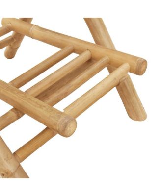 Outdoor Bar Stool Natural Bamboo Standard Outdoor Bar Stool Size